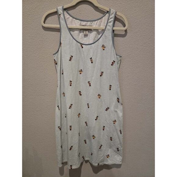 Tommy Bahama x Disney Women's Minnie Mouse Hawaiian Dress Size M Blue - Picture 1 of 9